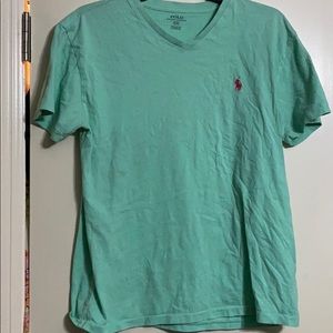 Mint green short sleeved Polo T-shirt